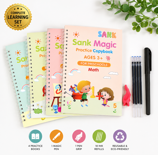 ✍️ SANK Magic Copybook Set  Improve Handwriting in Just 15 Minutes a Day