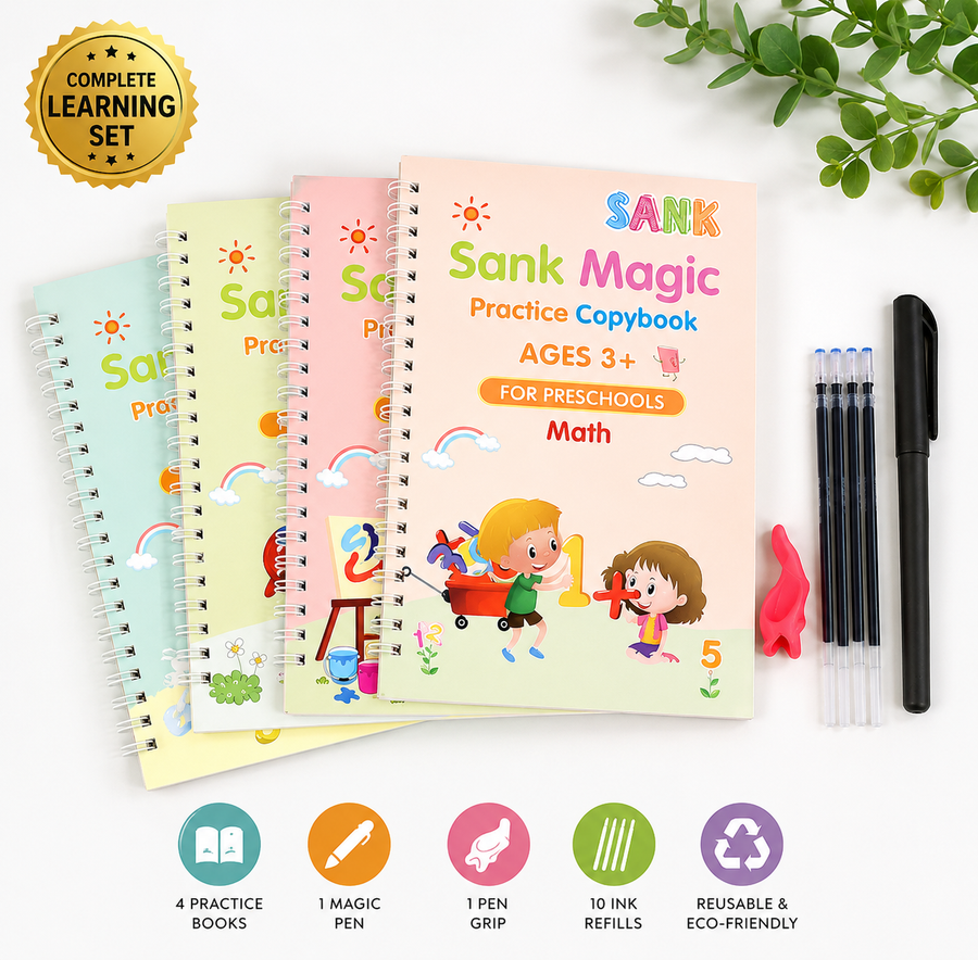 ✍️ SANK Magic Copybook Set  Improve Handwriting in Just 15 Minutes a Day